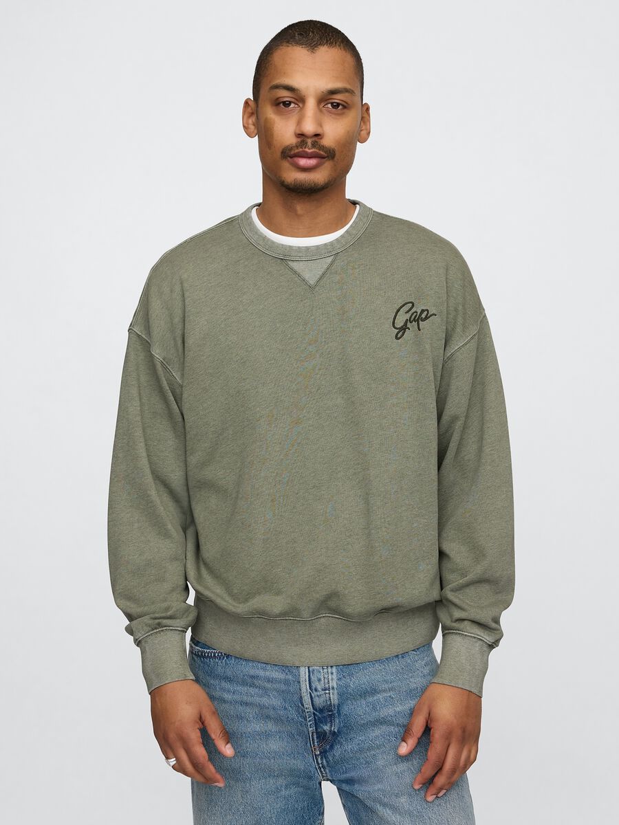 Green Gap fabric blend sweatshirt_0