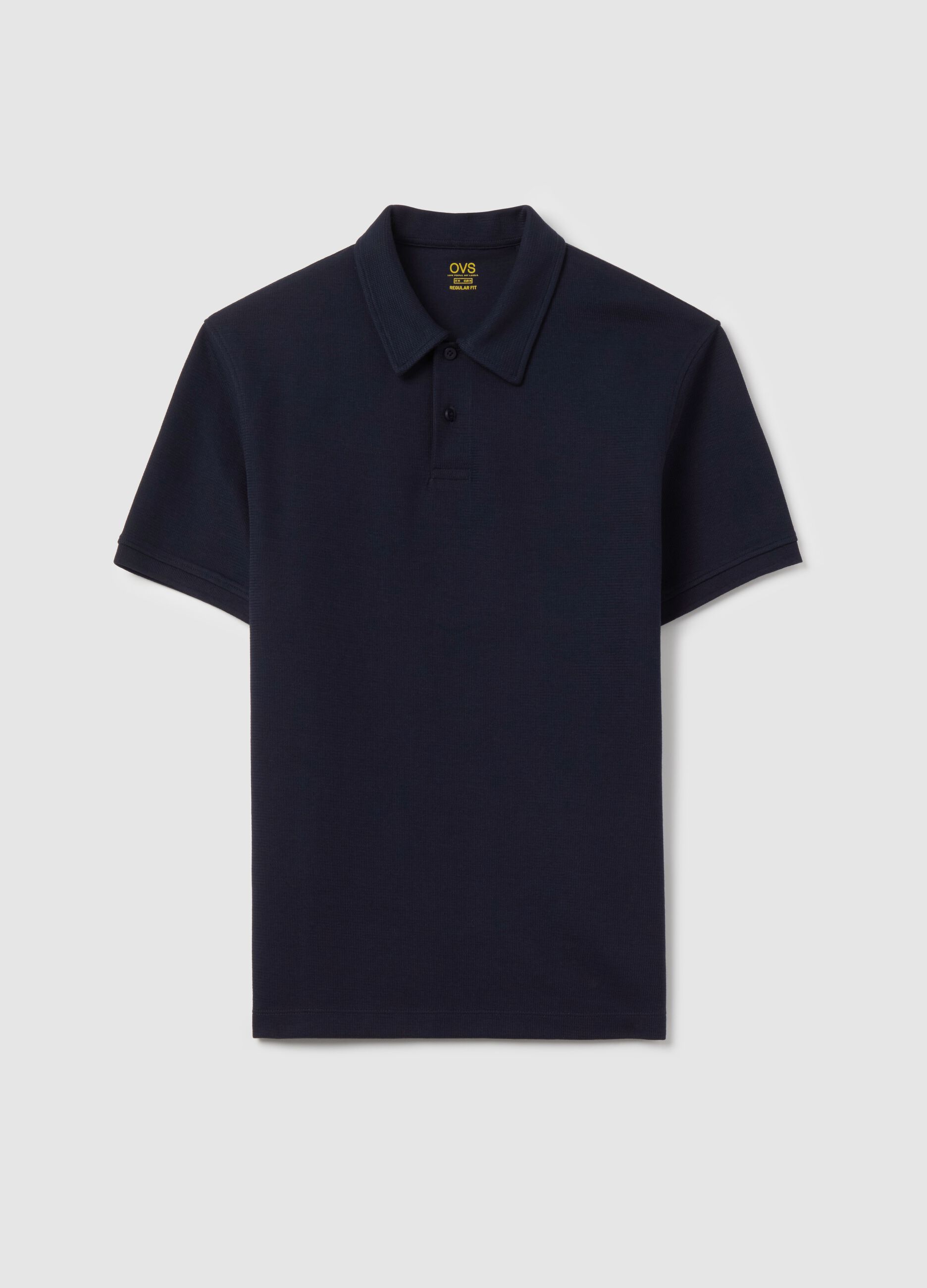 Regular-fit polo shirt in jersey