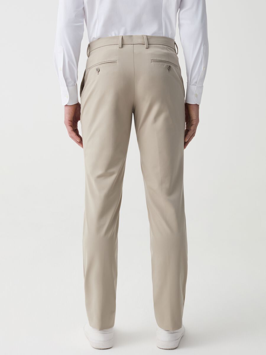 Pantalone slim fit stretch OVS Tech_2