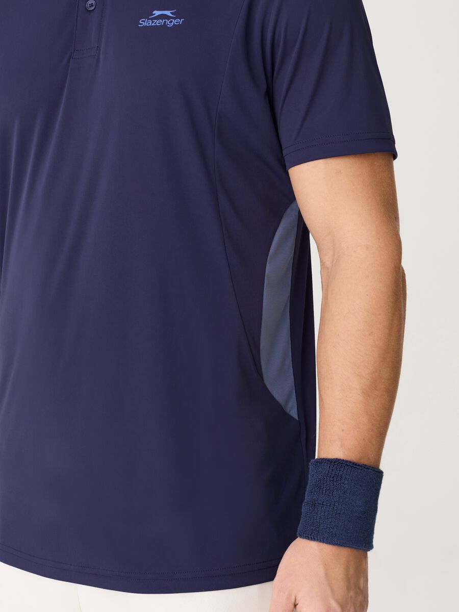 SLAZENGER polo shirt in technical fabric_3