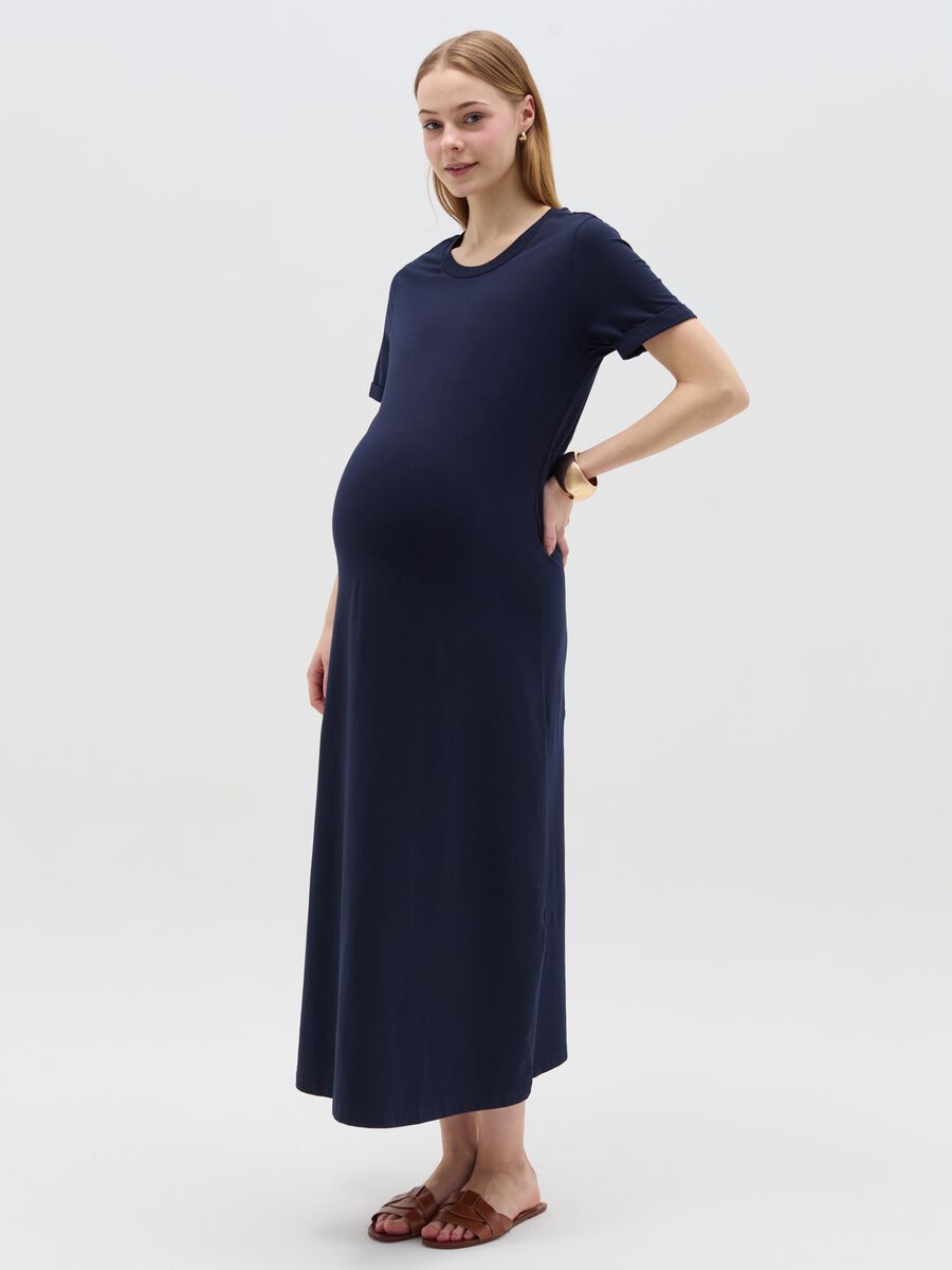 Long maternity dress_0
