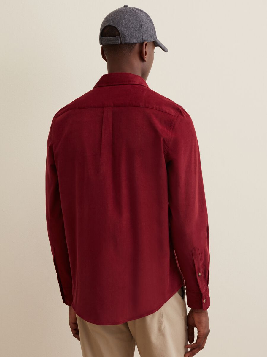 Camicia in corduroy con tasca_2