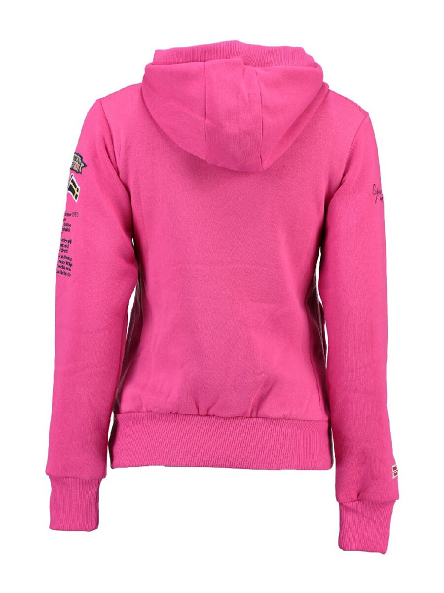 Geographical Norway half-zip sweatshirt with hood_1