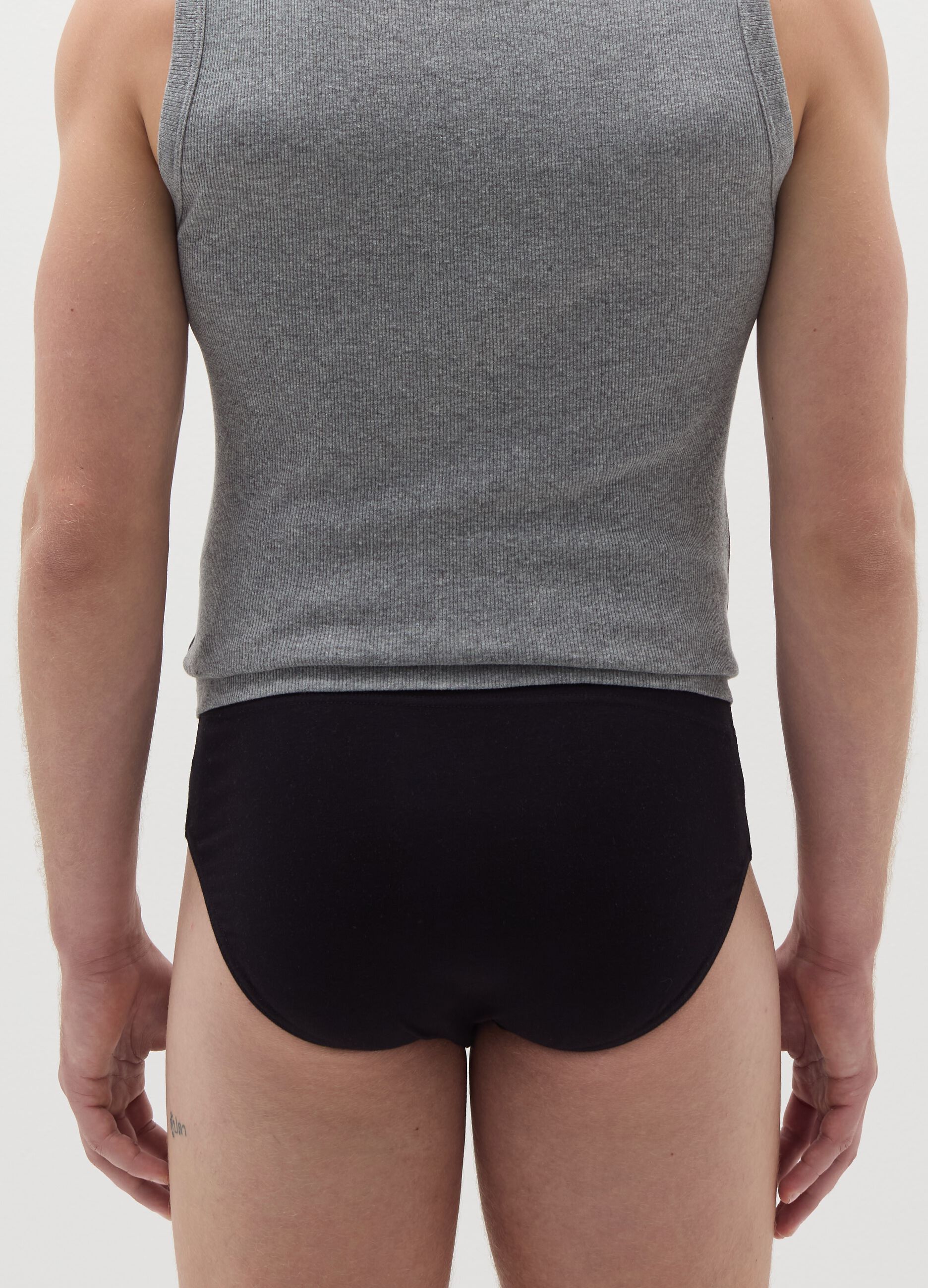 Tripack slip in cotone bio stretch