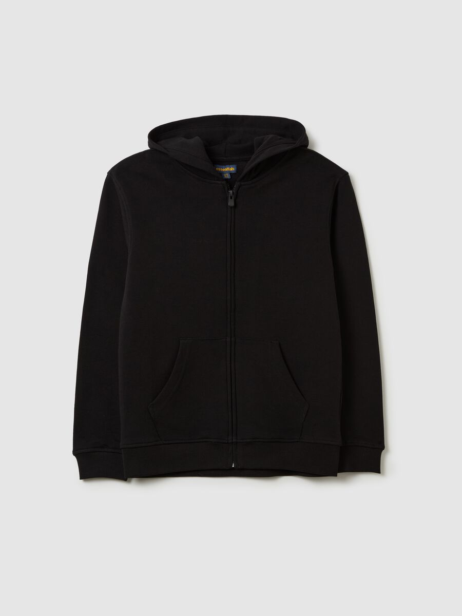 French terry full-zip hoodie_3