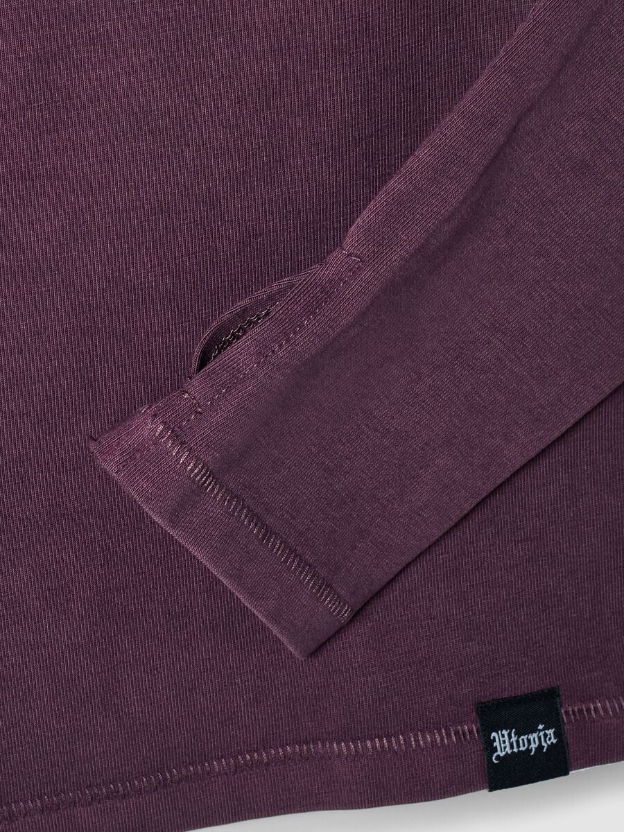 Perfect Longsleeve Washed Burgundy_6
