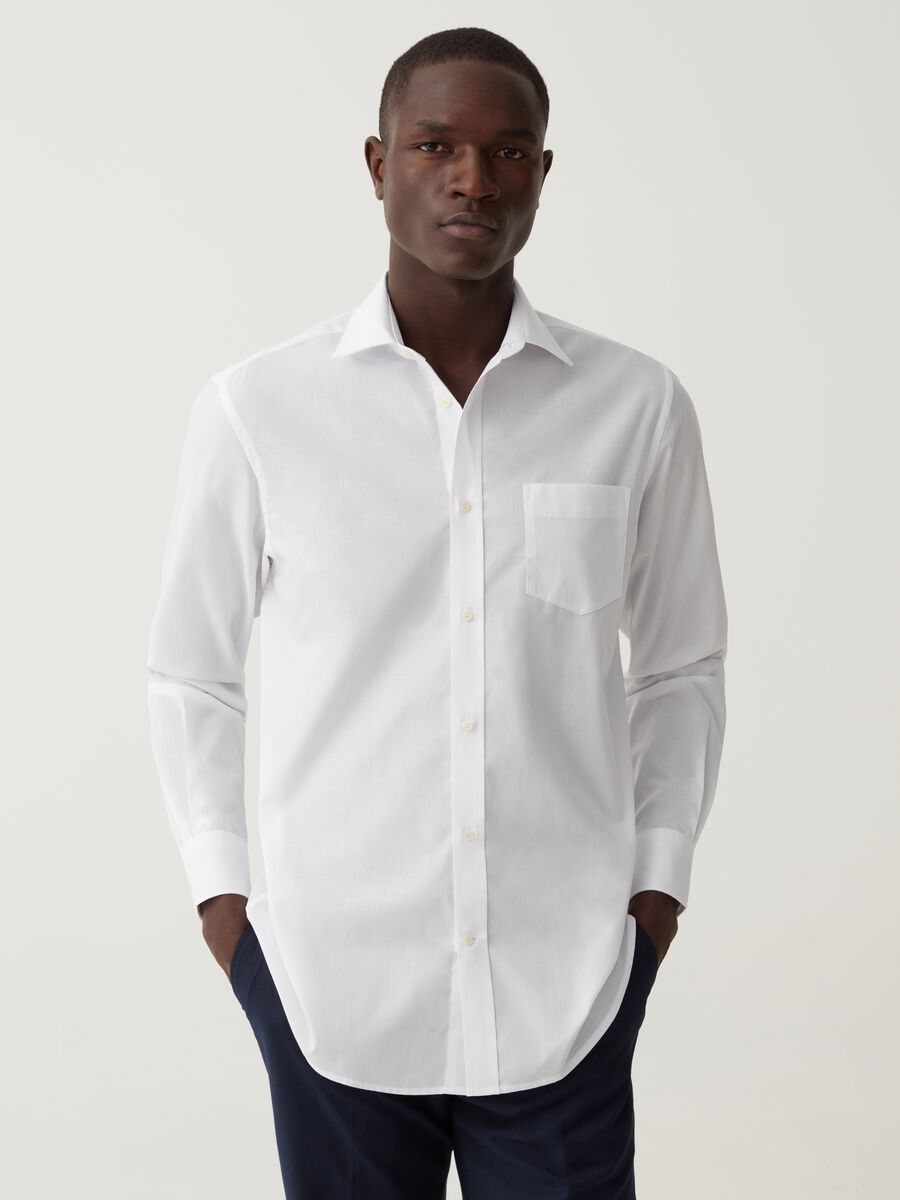 Regular-fit shirt with pocket_1