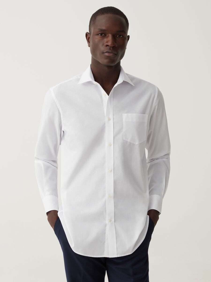 Regular-fit shirt with pocket_0