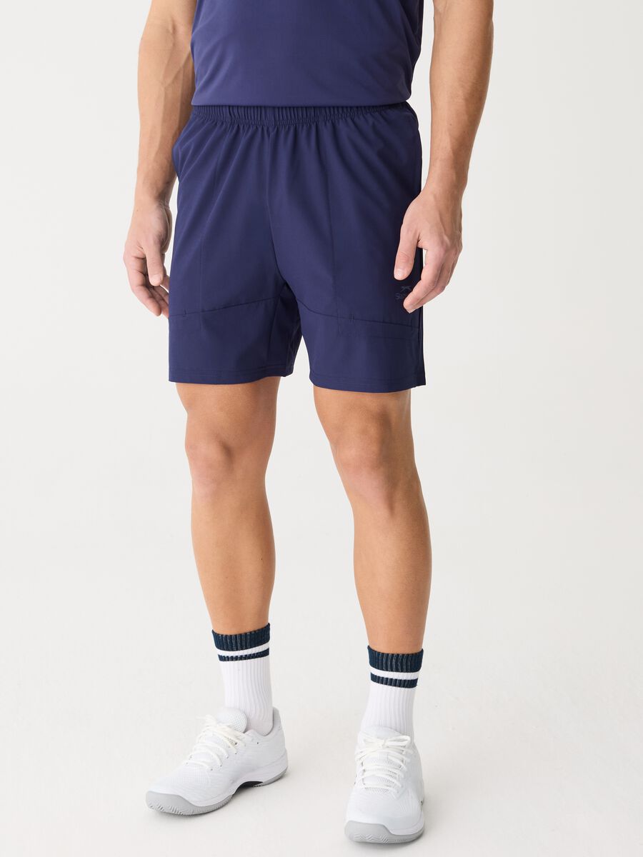 SLAZENGER Bermuda shorts in technical fabric_1