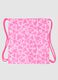 Girls' pink backpack with hearts_1