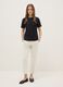 Black pure cotton regular fit T-shirt_1