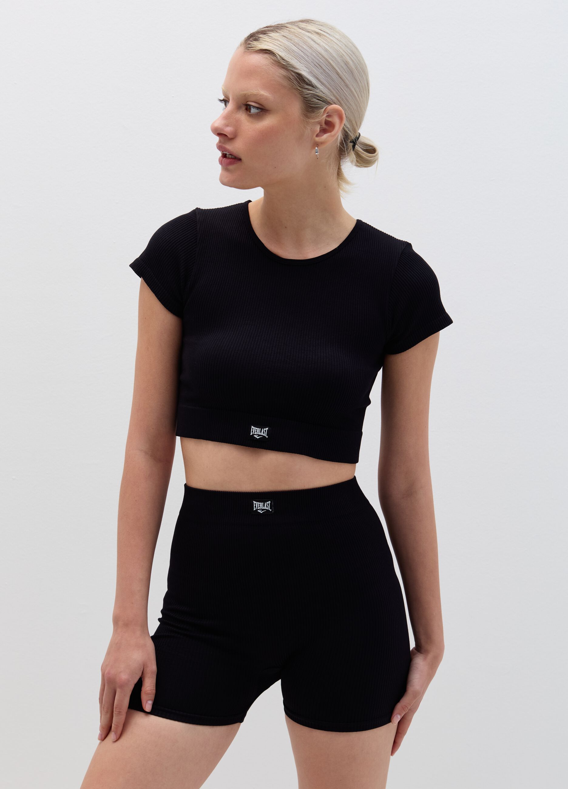 Ovs T-shirt crop a costine