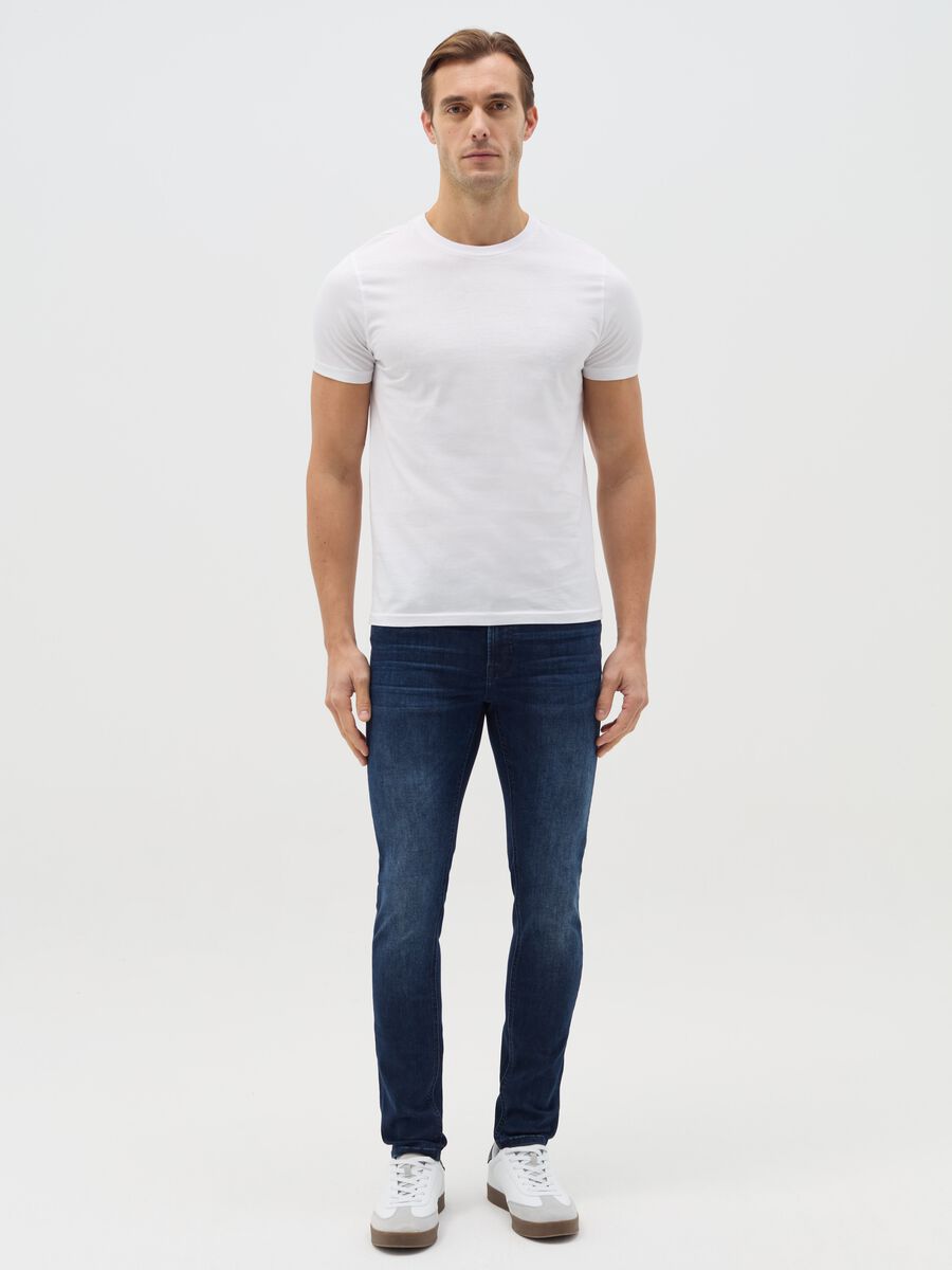 Super-skinny-fit jeans with fading_0