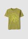 Green organic cotton short-sleeve T-shirt_3