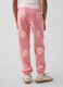 Cotton-blend floral print jogger trousers_2