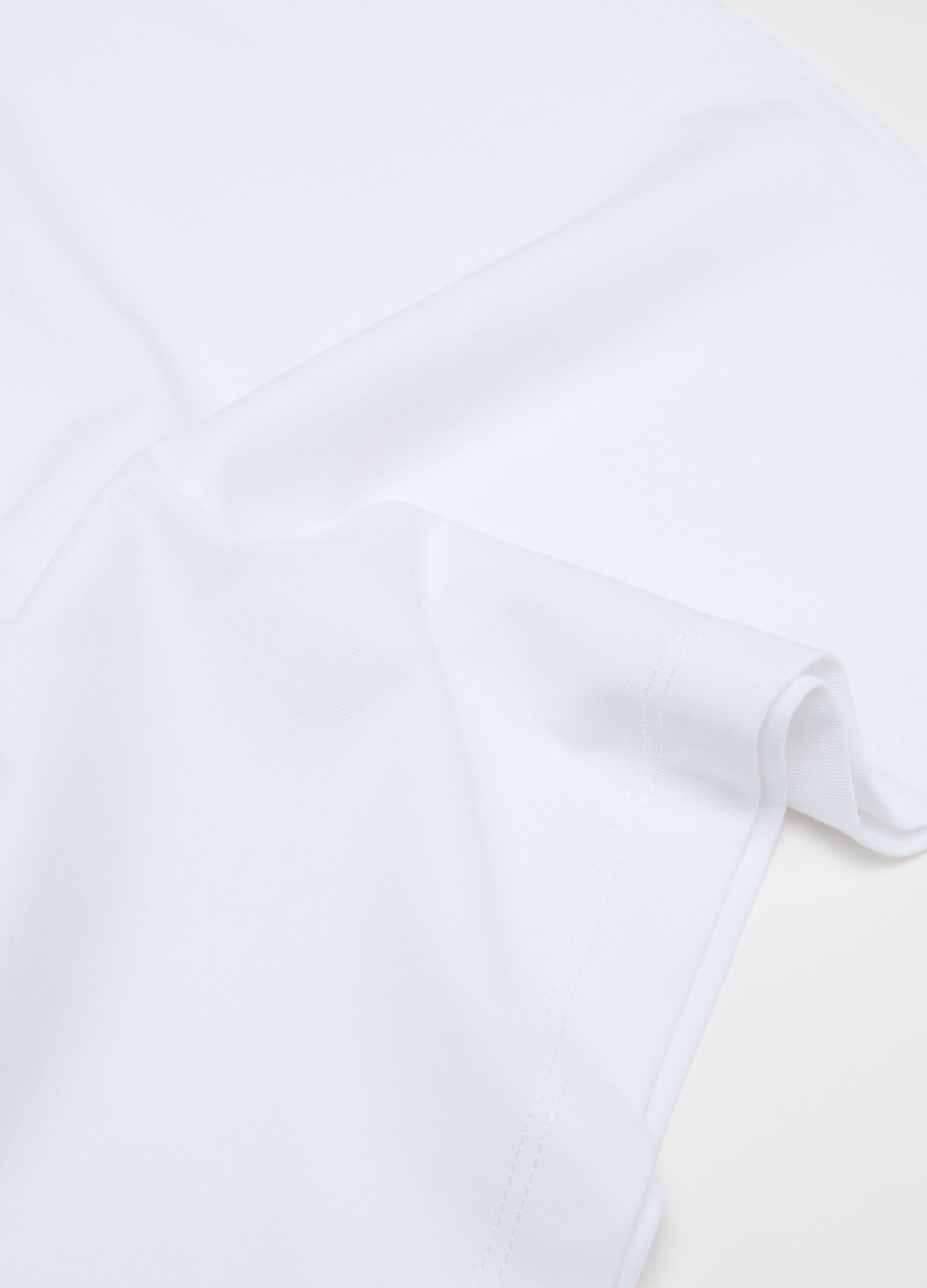 Two-pack organic cotton undershirts