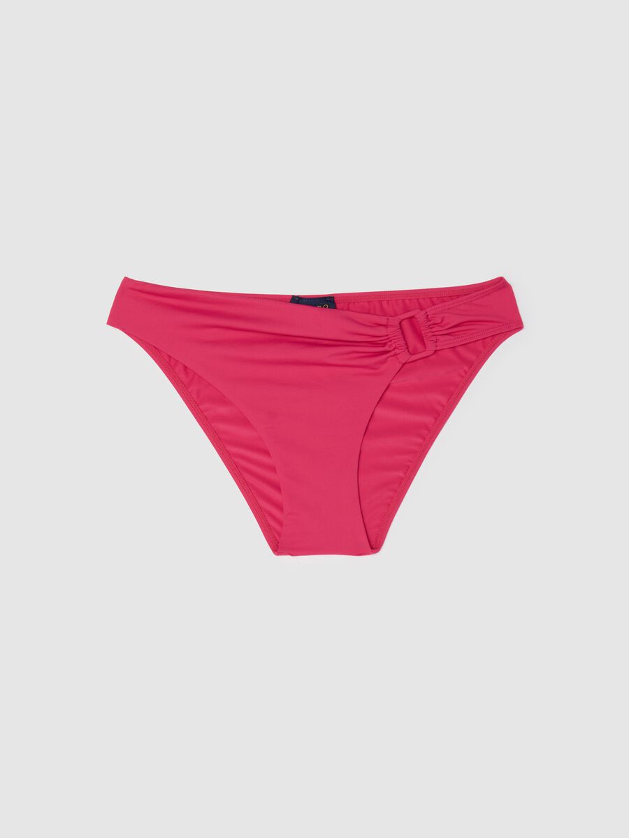 Women’s bikini briefs in pink stretch microfibre_4