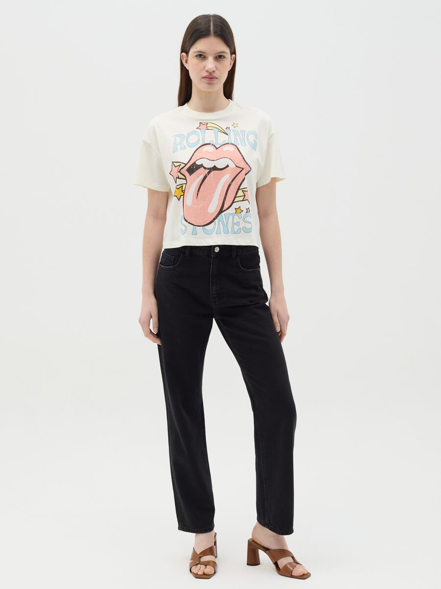 T-shirt with Rolling Stones print_1