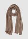 Brown Fabric Scarf_0