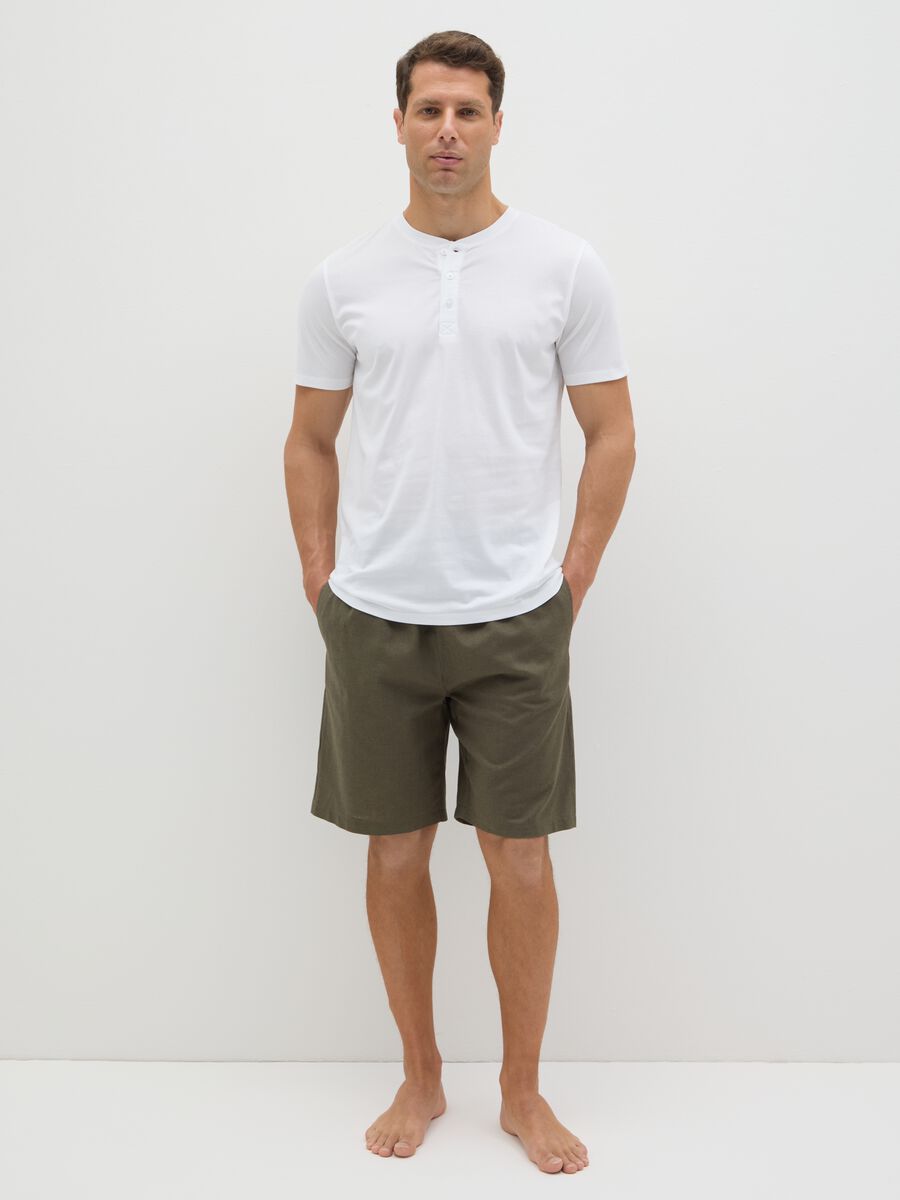 White T-shirt in Supima cotton_1