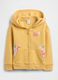 Yellow Hoodie with Full Zip_0