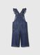 Wide-leg dungarees in denim_1