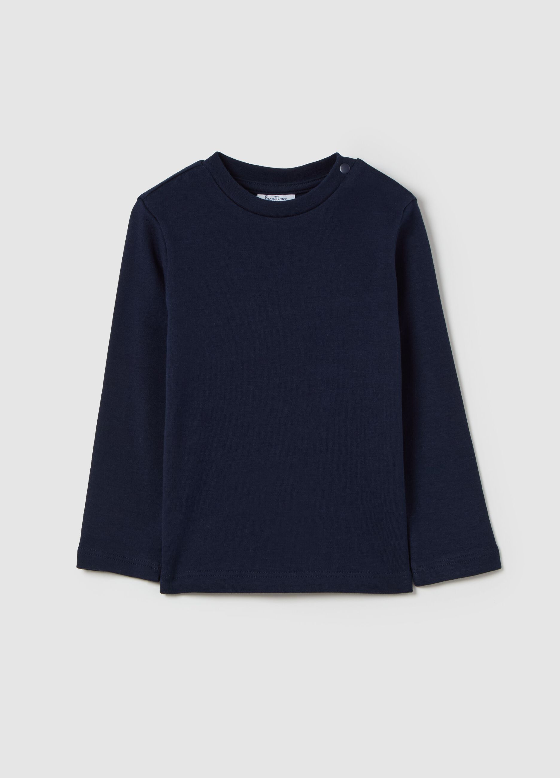 Long-sleeved T-shirt in cotton