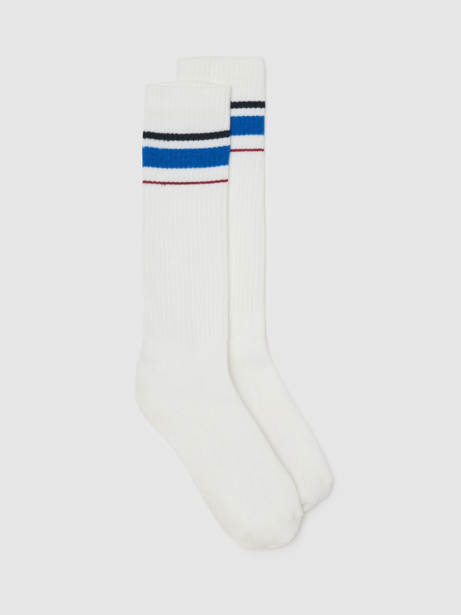 Tennis socks with contrasting stripes ALTAVIA COURT_0
