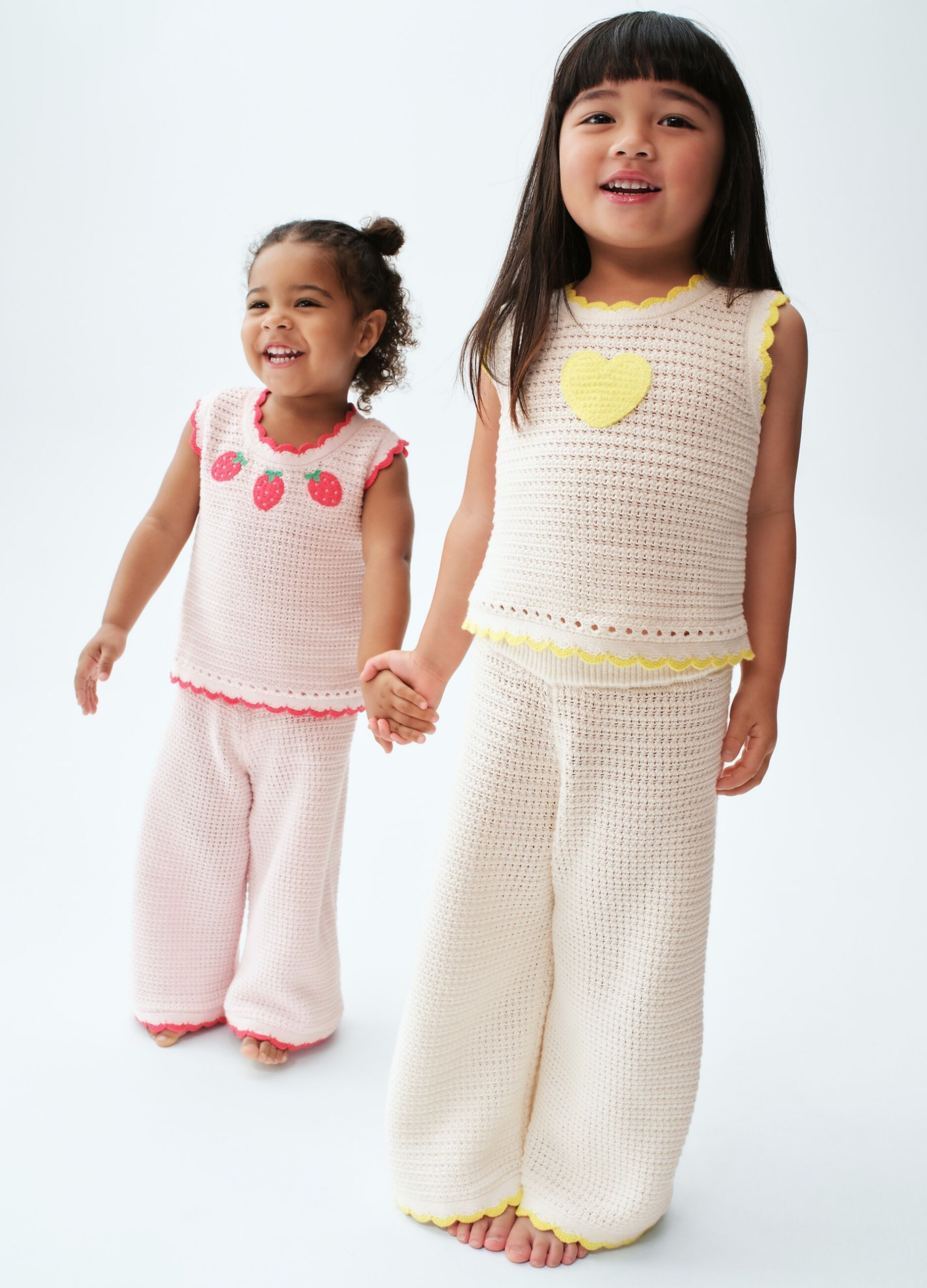 Pure cotton knit tank top