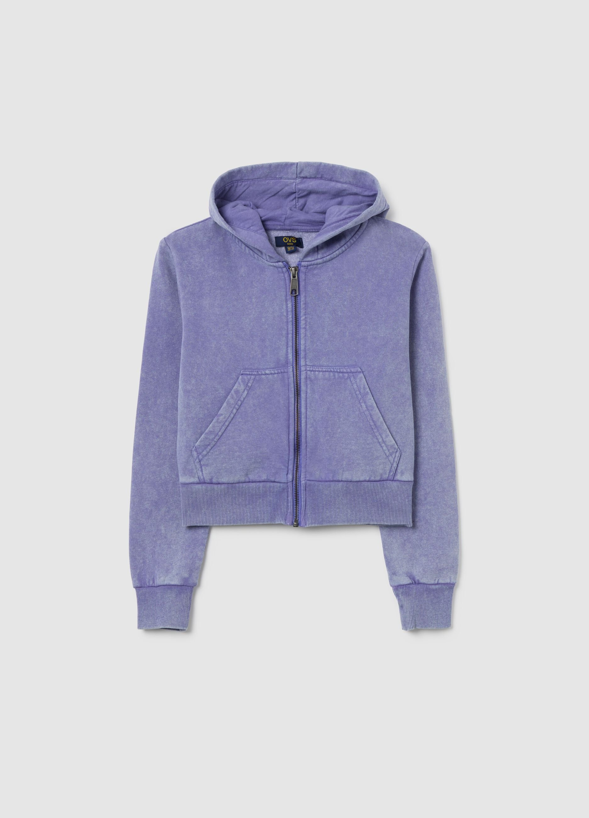 Purple hoodie