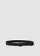 Black casual belt_0