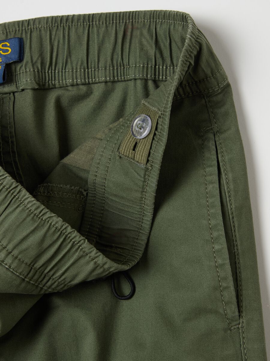 Parachute joggers with drawstring_2
