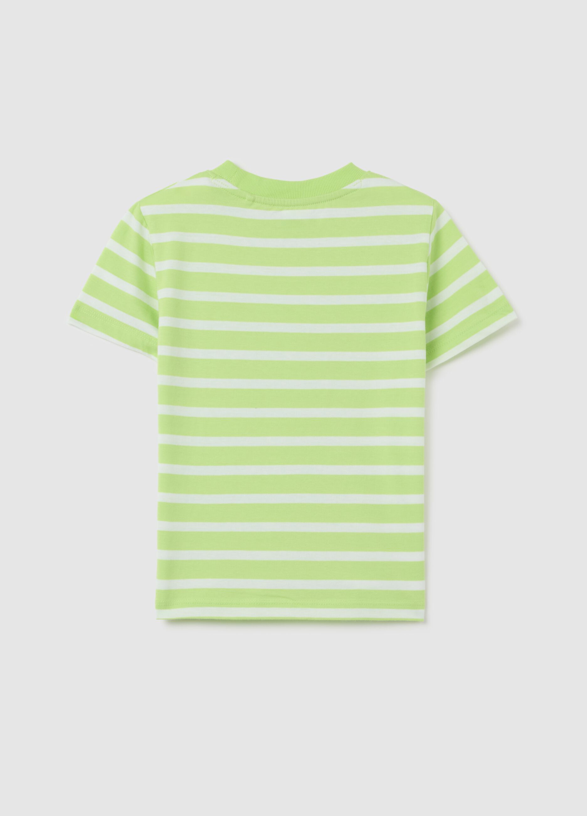 Kids' multicolor pure cotton T-shirt regular fit