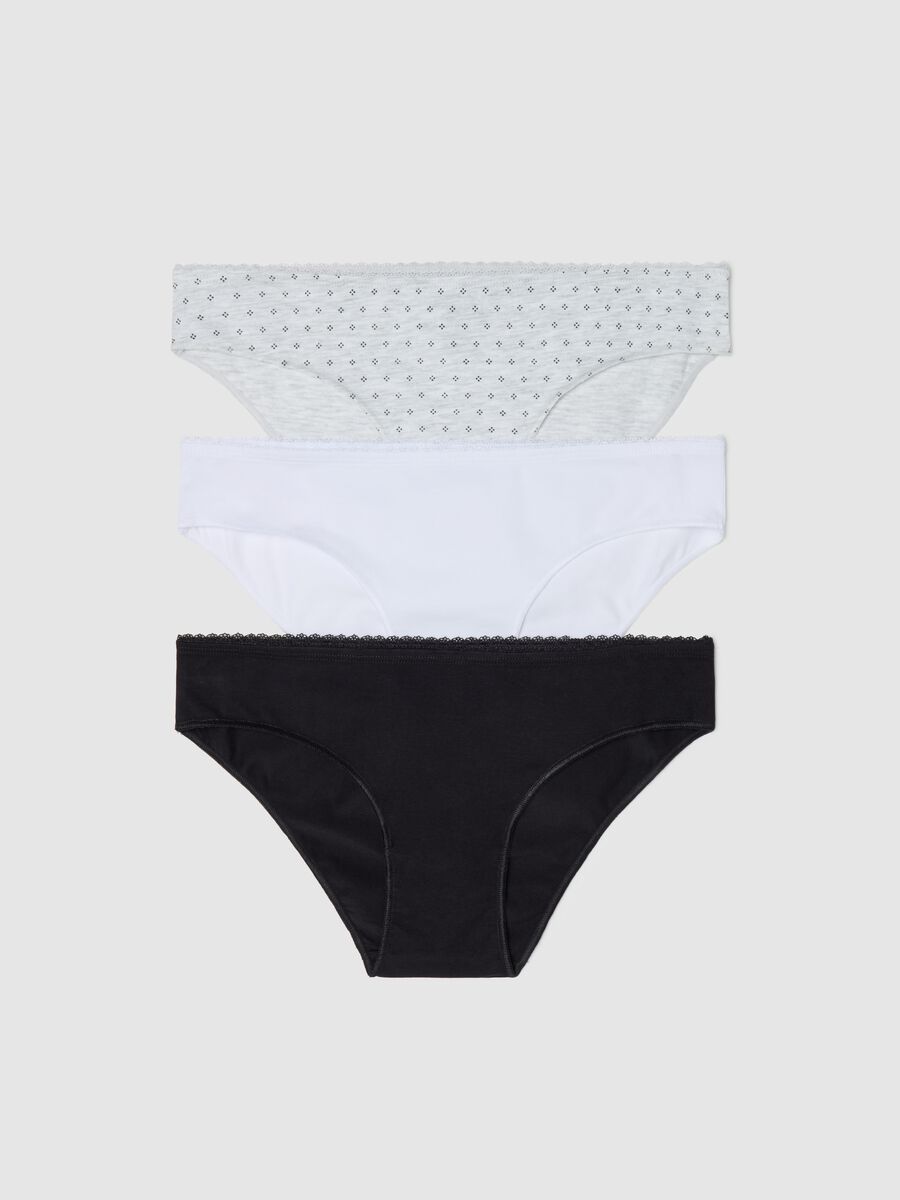 Three-pack briefs with lace_4