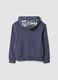Grey oversized pure cotton hoodie for boys_5