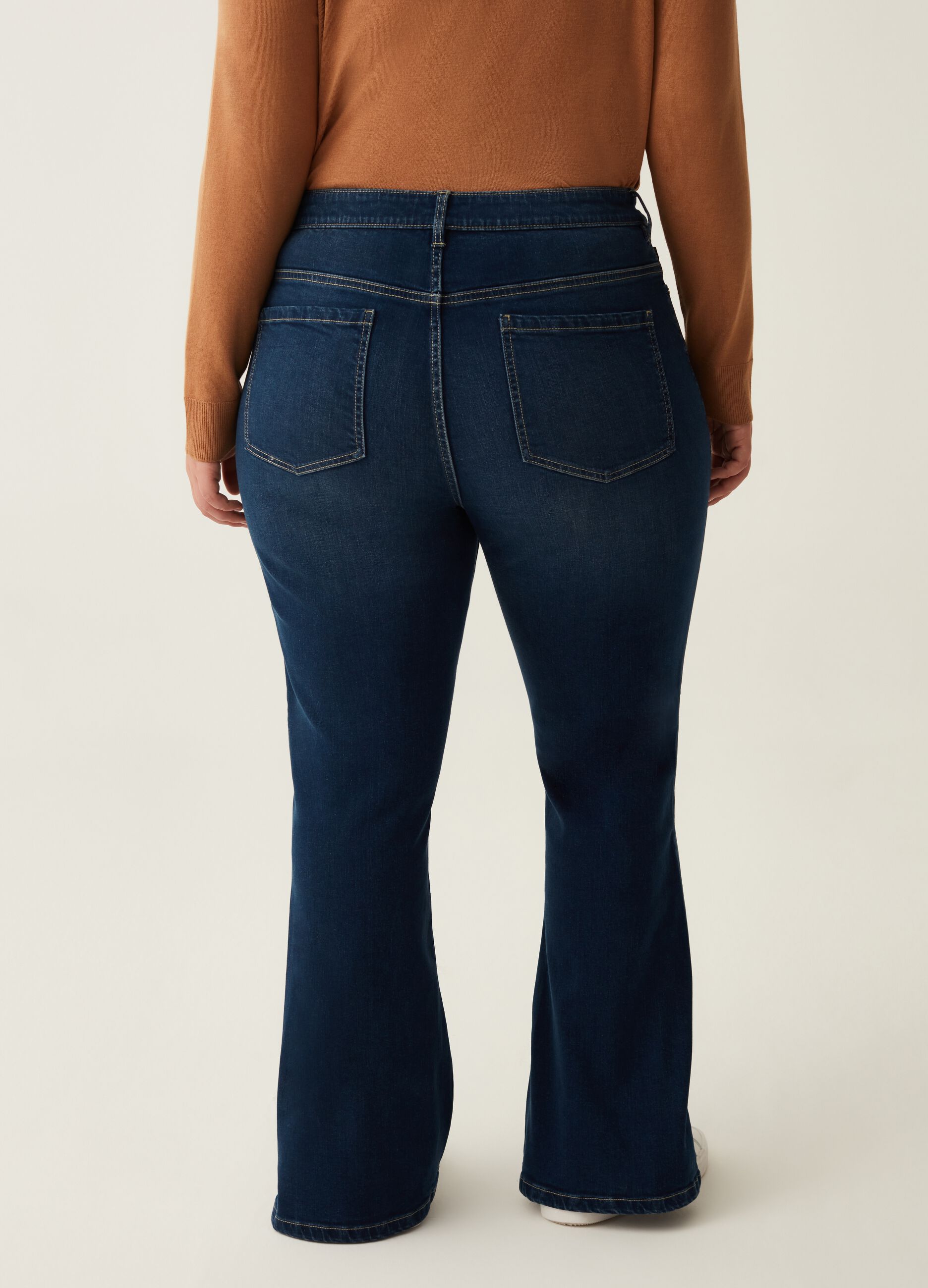 Jeans bell bottom stretch Curvy_2