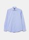 Camicia slim fit easy iron a righe sottili_4