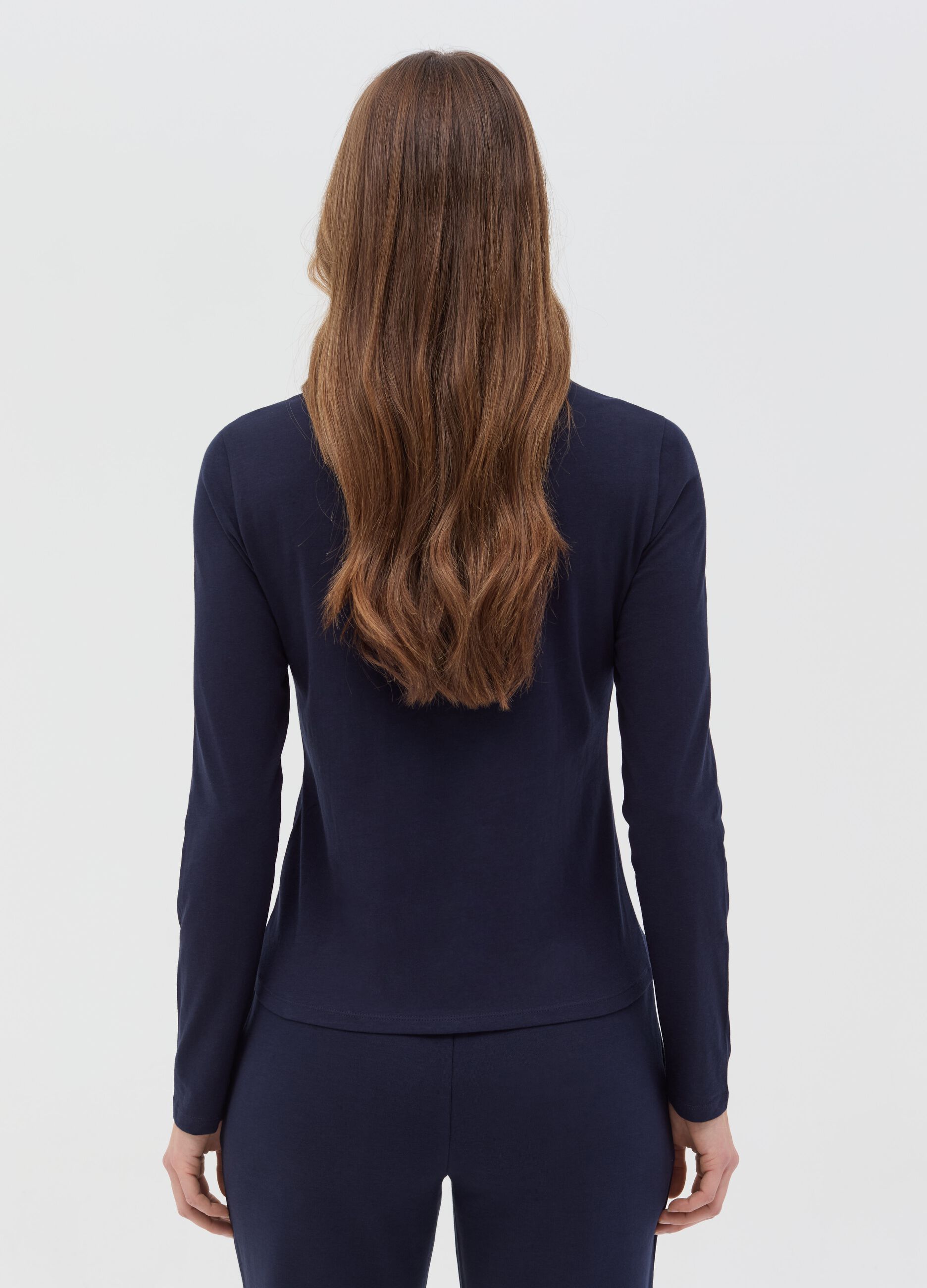 T-shirt Essential a maniche lunghe in cotone