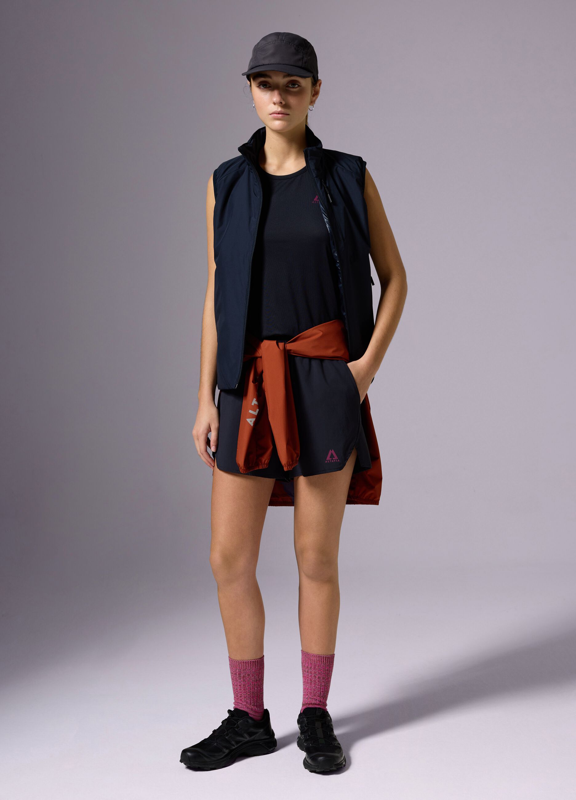 ALTAVIA WITH DEBORAH COMPAGNONI with padded gilet