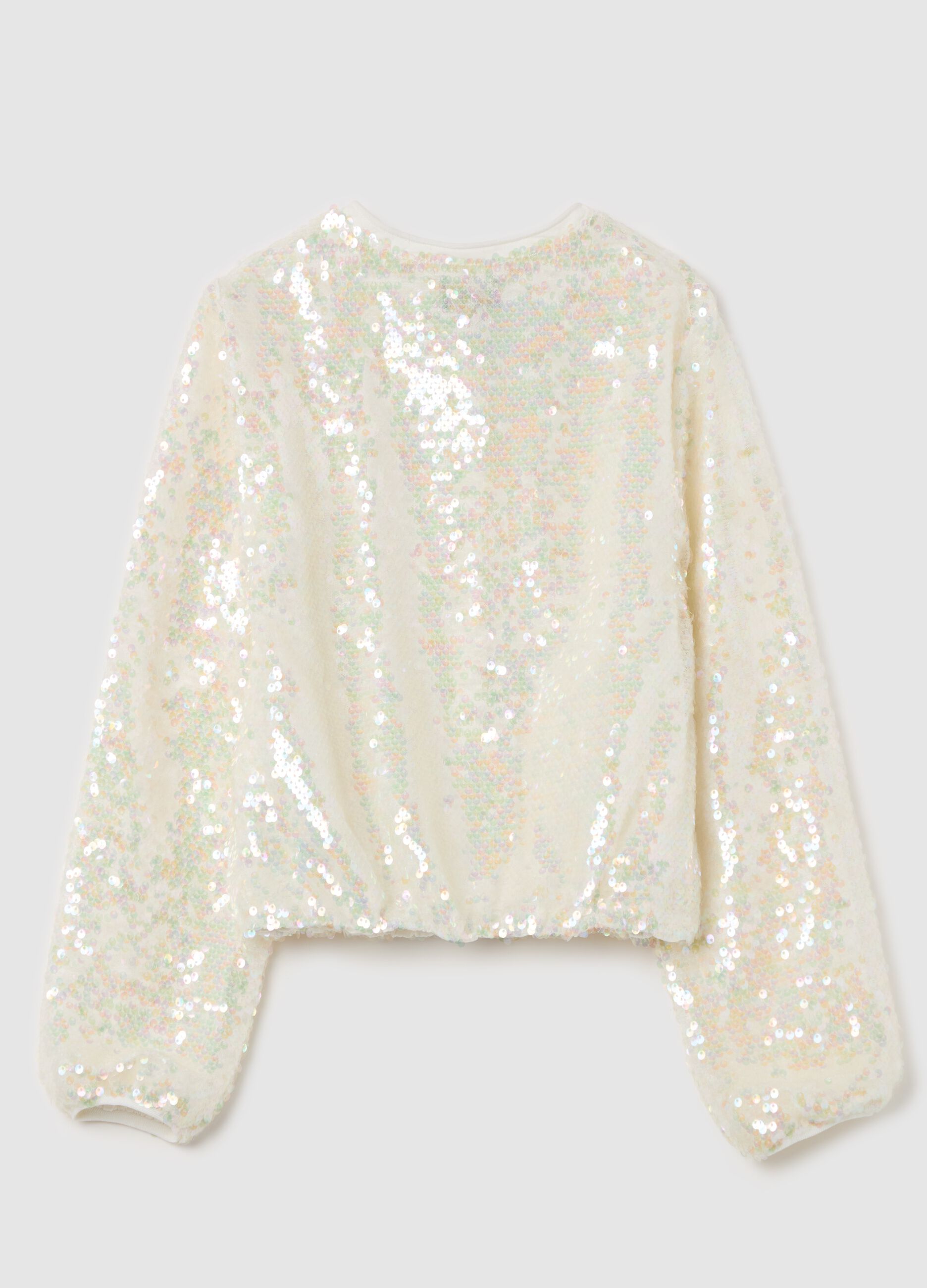 Giacca con paillettes 