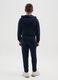 Boys' blue jogger trousers in pure cotton, regular fit_1