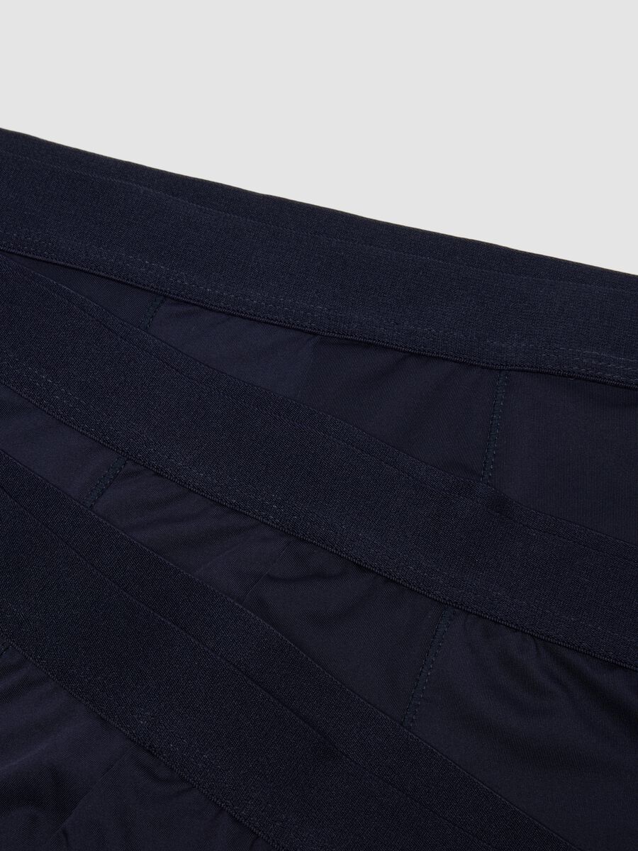 Three-pack of blue stretch-fabric boxer shorts, regular fit_5