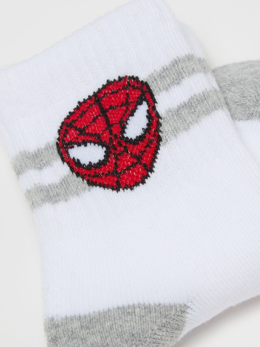 Two-pair pack socks with Spider-Man design_2