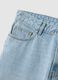 Regular fit blue jeans in pure cotton_5