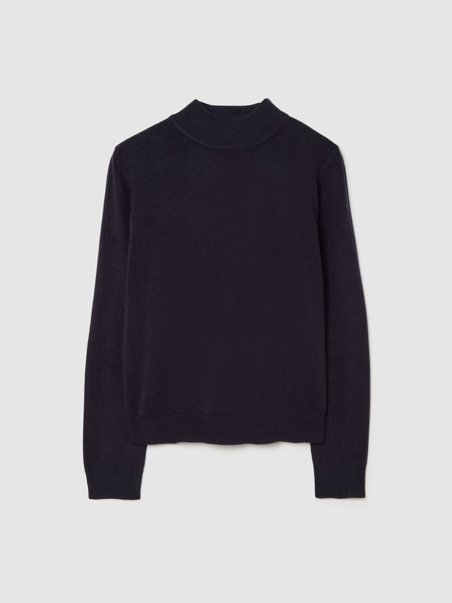 Regular fit blue jumper_4