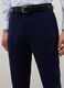 Blue Stretch Fabric Slim Fit Trousers_2