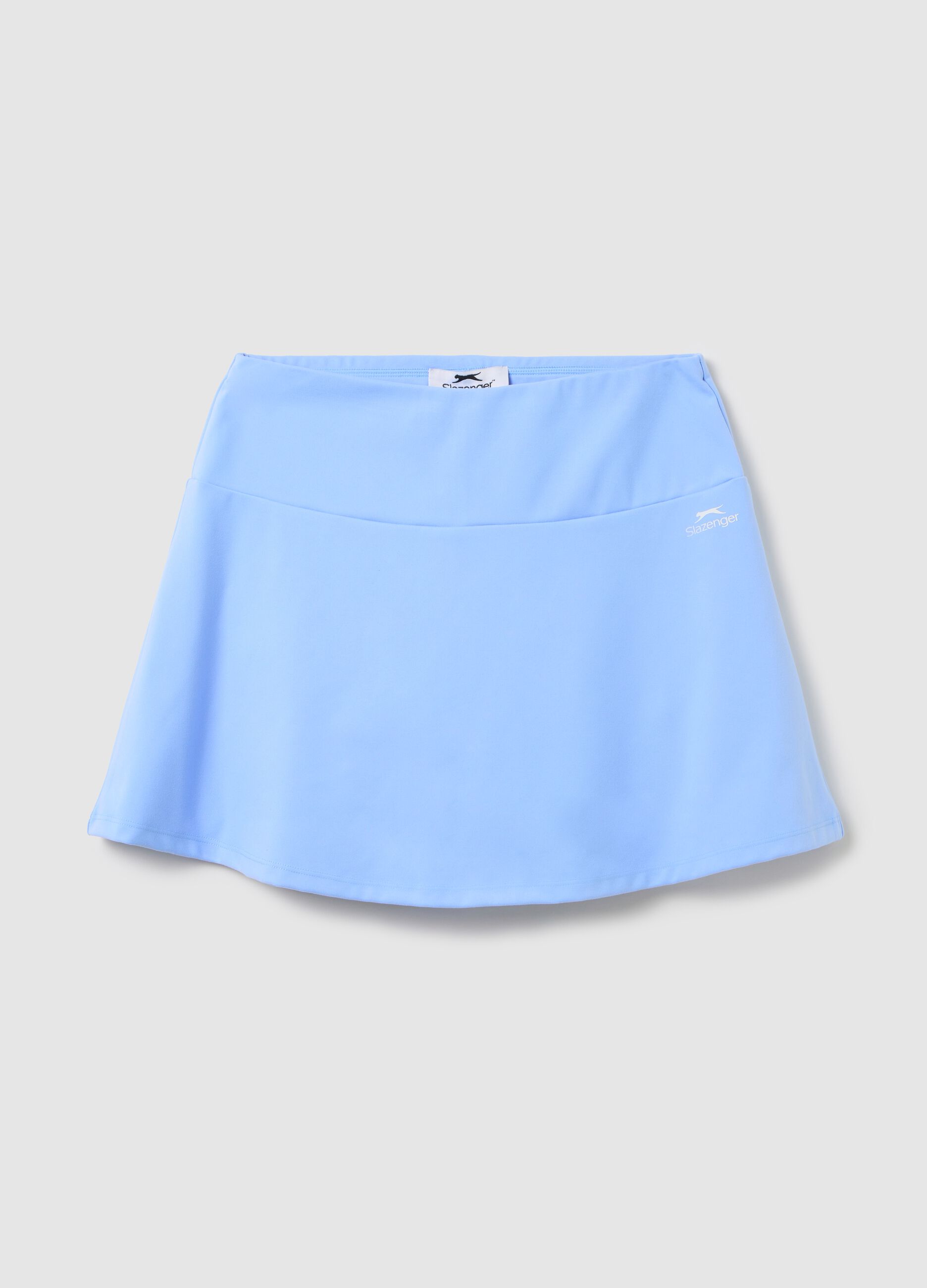 SLAZENGER light blue sports skirt in stretch fabric