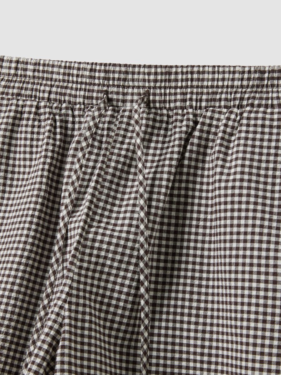 Grey stretch cotton shorts_5