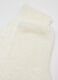 Soft white socks in stretch fabric_2