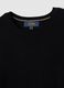 Black viscose blend regular fit jumper_5